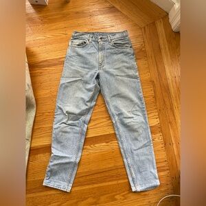Vintage Levi's 550s Classic Light Blue Jeans